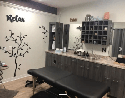 Nice relaxing environment for you and your clients to decompress